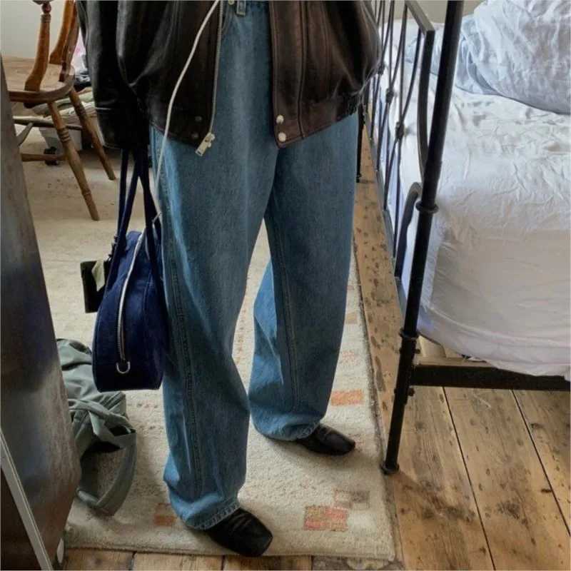 JIAERDI Vintage Blue Shoulder Bags Women High Street Suede Surface Chic Casual Handbag Purse Female Retro Underarm Bag Aesthetic Z251018