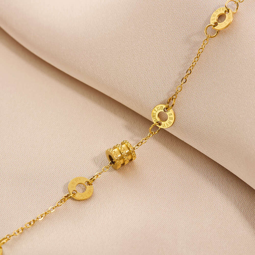 Designer Design Jinhui Jewelry Versatile Korean Style Bohemian Temperament Titanium Steel Non-Fading Bracelet