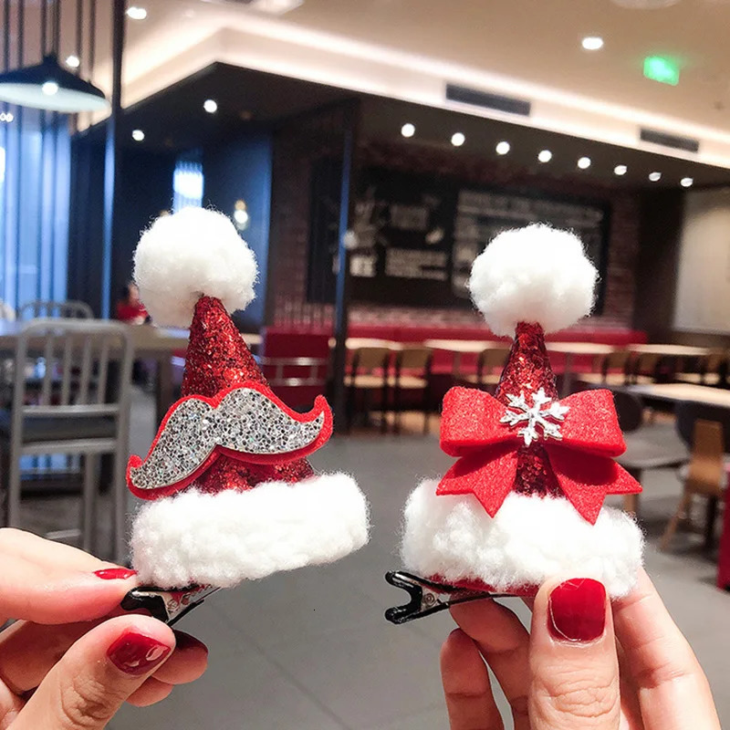 Christmas Hairpin Christmas Decoration Headwear Cute Hat Headwear Accessiories Christmas Party Supplies 2026 Christmas Decor 251021