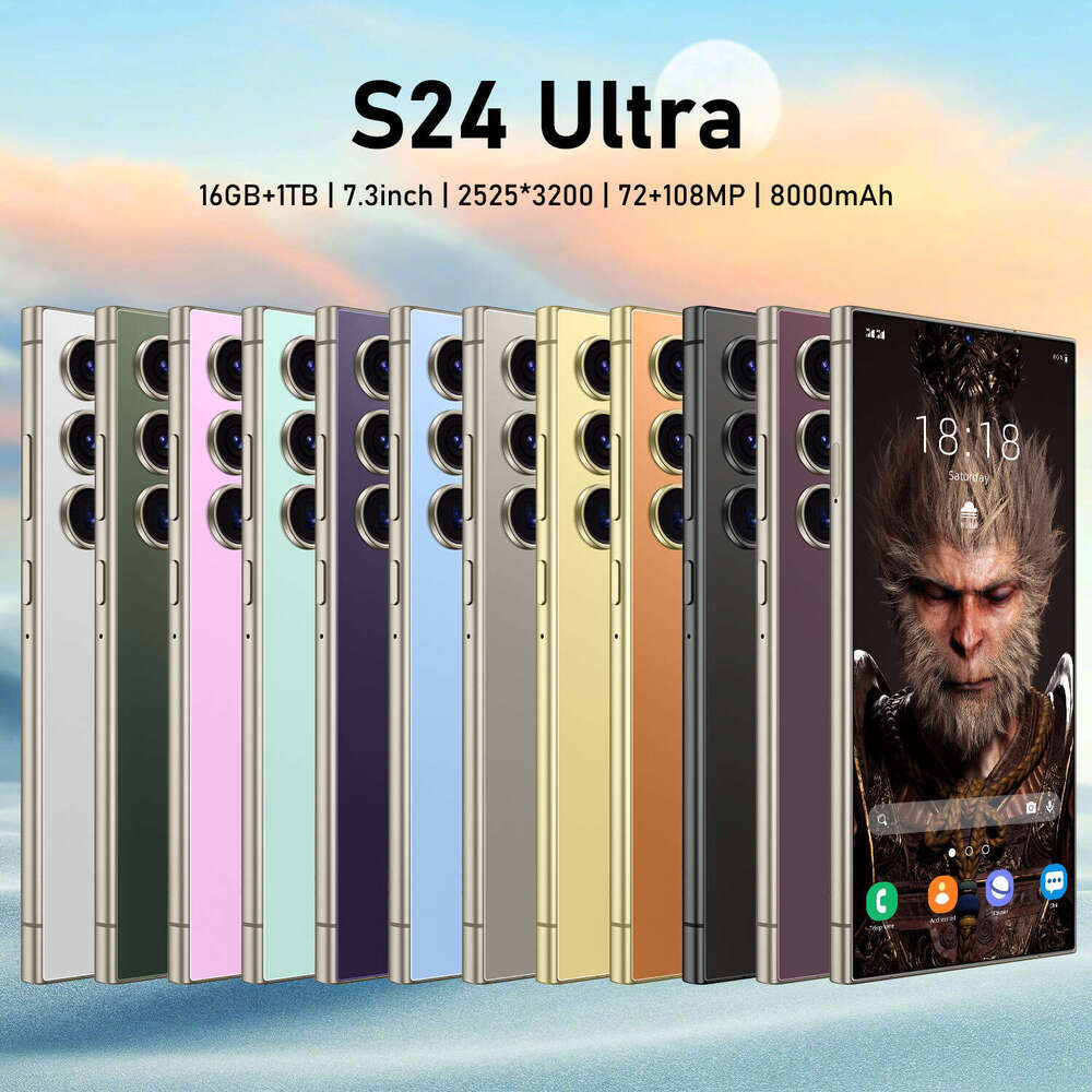 New Model Phone S Ultra Inch Smartphone G Android Full Network Compatible