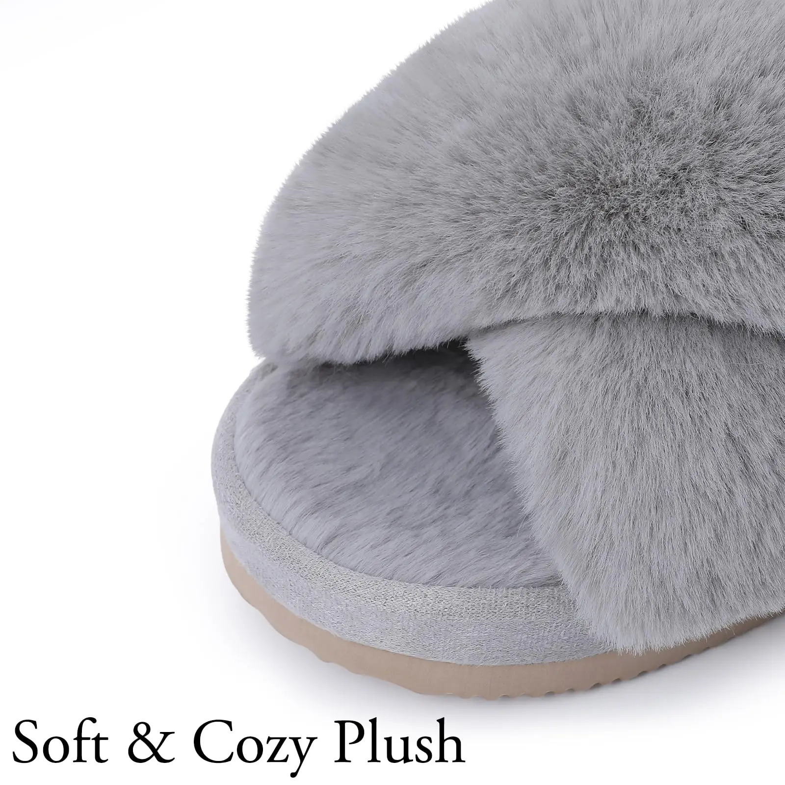 Litfun Fashion Fur Slippers For Women Winter Soft Bottom Cozy Fur Flip Flops Female Indoor Home Fluffy Short Plush Fuzzy Slides 251021