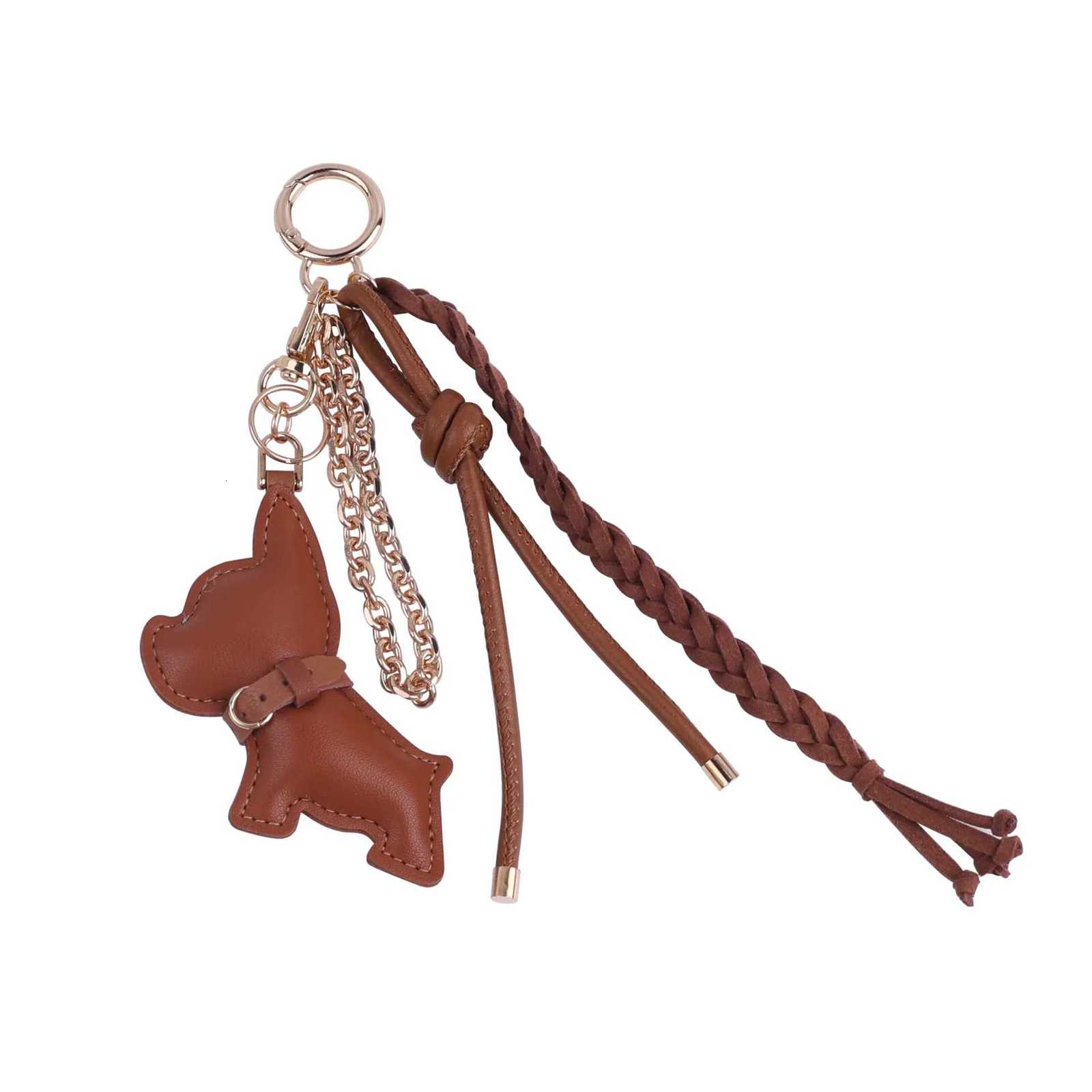 Key Chain Dog Puppy Leather Keychain Key Holder Keychains Bolsos De Mujer Trinkets W251021