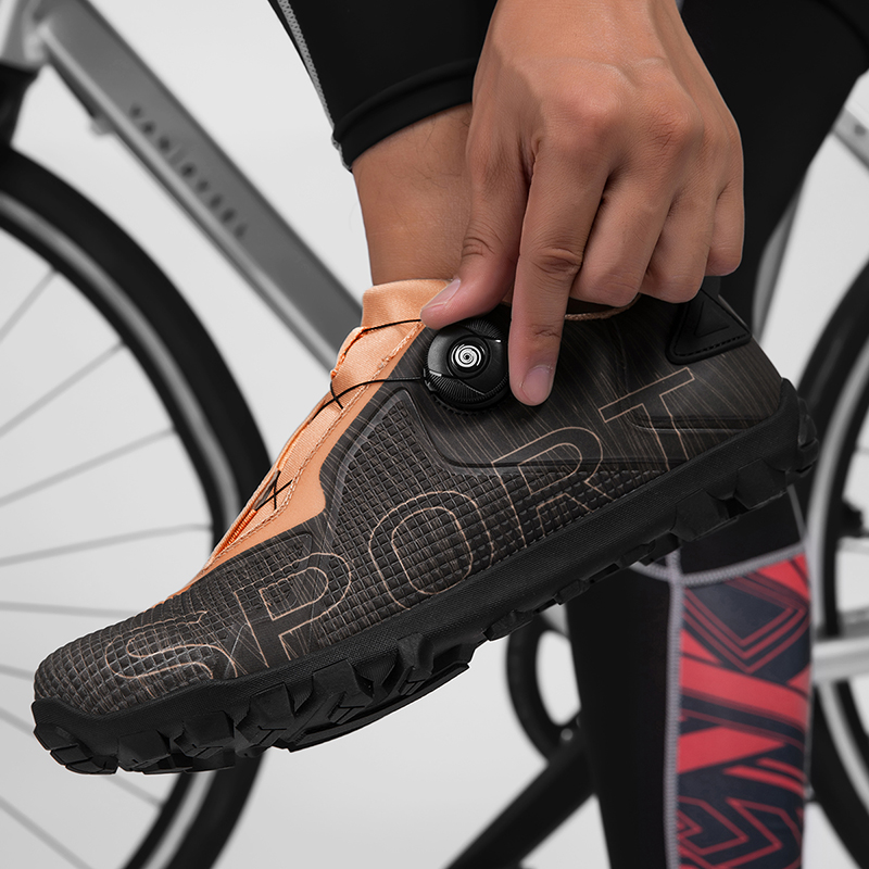 Men's Cycling Shoes Sneakers Trainers - Outdoor Professional Use, Wear Resistant, Breathable, Non Slip