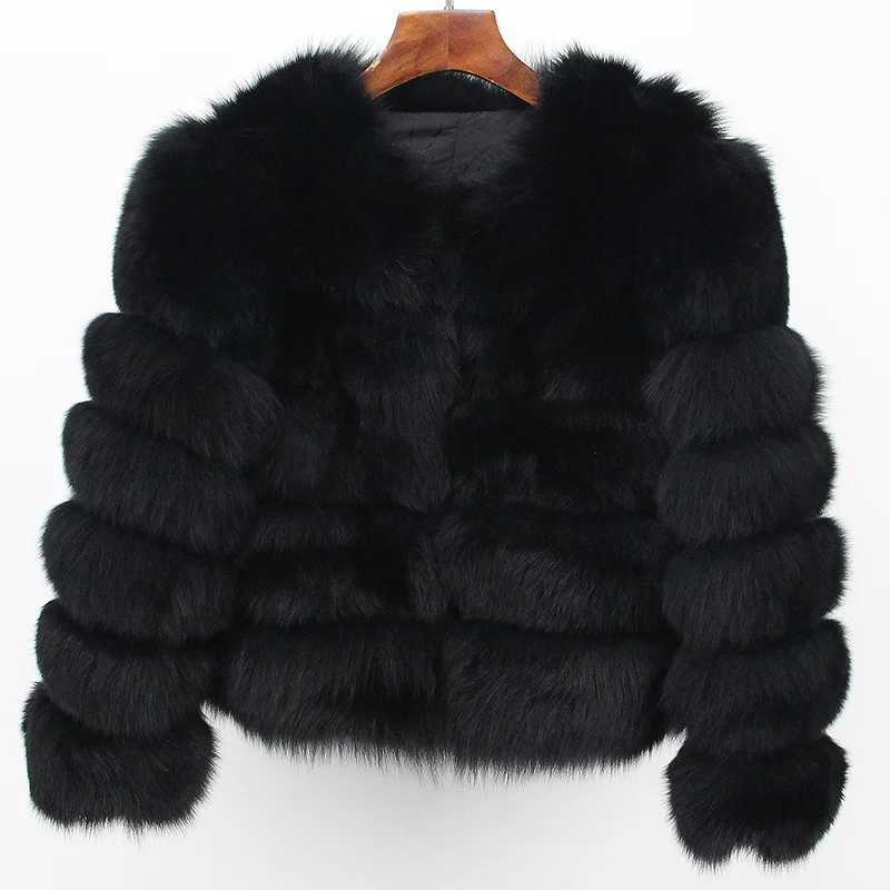 Real Fur Coat Winter Jacket Women Natural Fur Raccoon Outerwear Oneck Thick Warm Luxury Female Streetwear New Fashion1 Y251105