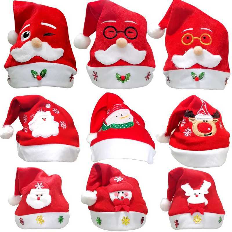 16year Kids Christmas Hat Cute Long Tail Ball Children Knitted Hats Baby Winter Warm Woolen Beanies Boy Girl New Year Accessory J251021