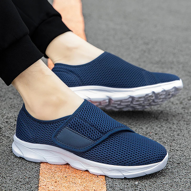 Men Orthopedics Wide Feet Swollen Walking Casual Sneakers Fashion Thumb Eversion Adjusting Soft Comfortable Diabetic Man Shoes 251017