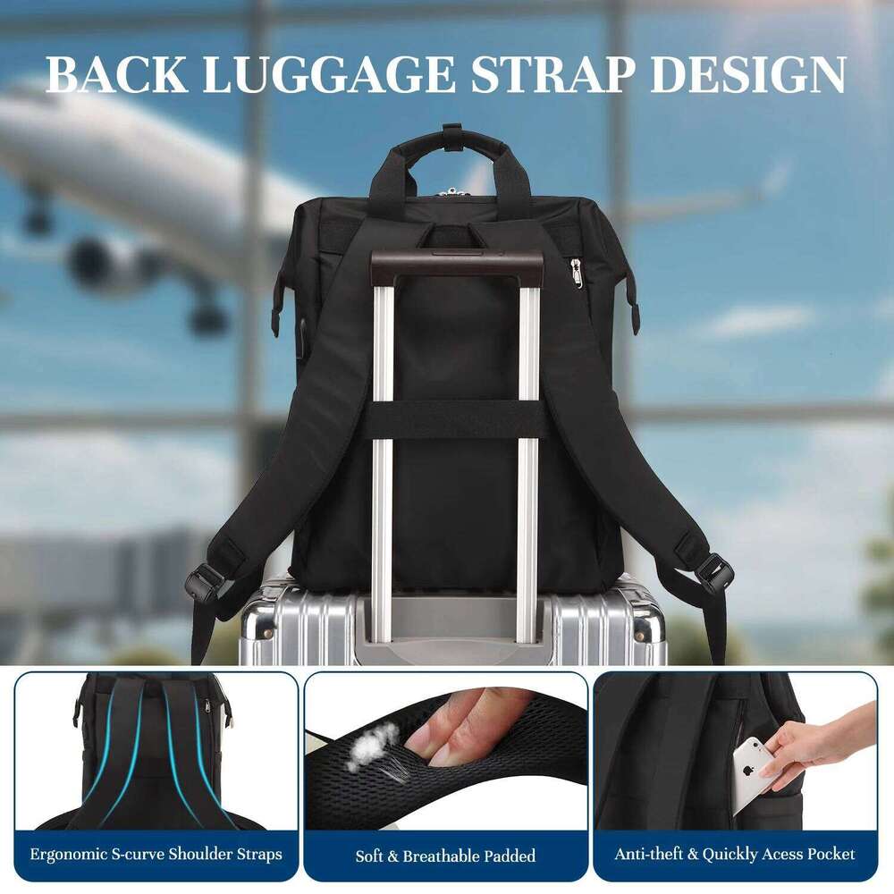 Designer Luxury Timeet Inch Laptop Usb Charging Men Travel Backpack Large Capacity Waterproof Business Lage Bag