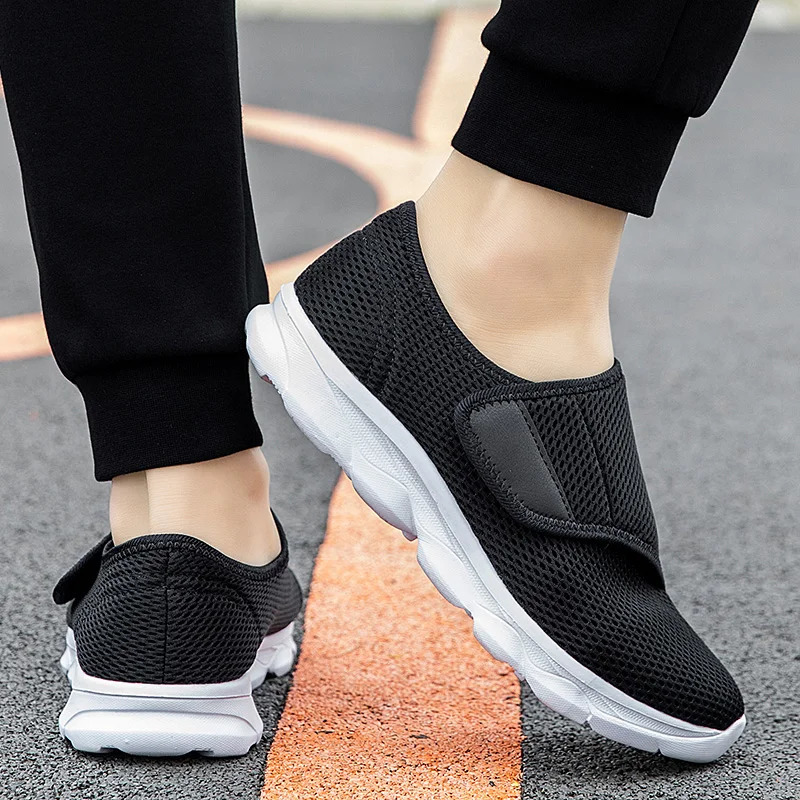 Men Orthopedics Wide Feet Swollen Walking Casual Sneakers Fashion Thumb Eversion Adjusting Soft Comfortable Diabetic Man Shoes 251017