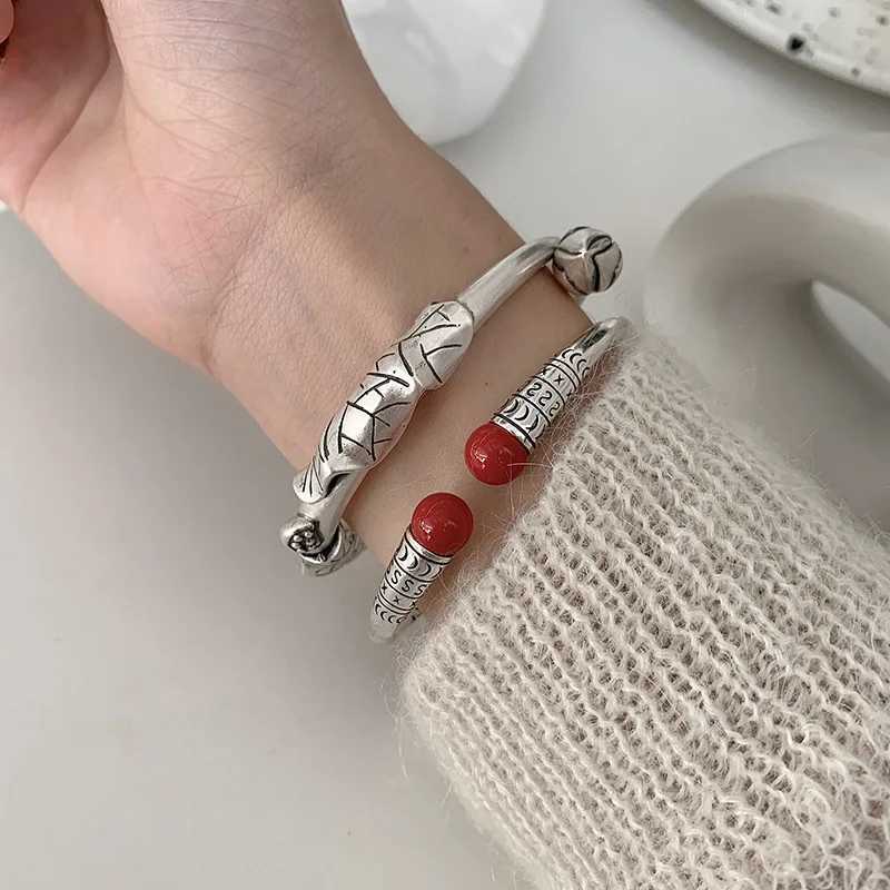 Foxanry Silver Color Engagement Bracelet for Women New Fashion Creative Matches Thai Silver Punk Party Jewelry Gifts J251021