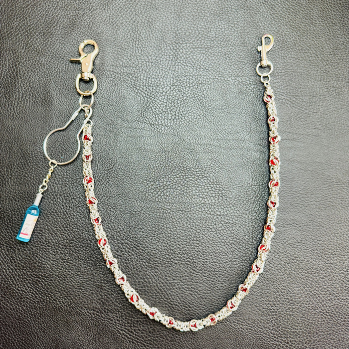 Handmade punkstyle trouser chains fashionable chain beadembellished n highquality denim accessories 251021