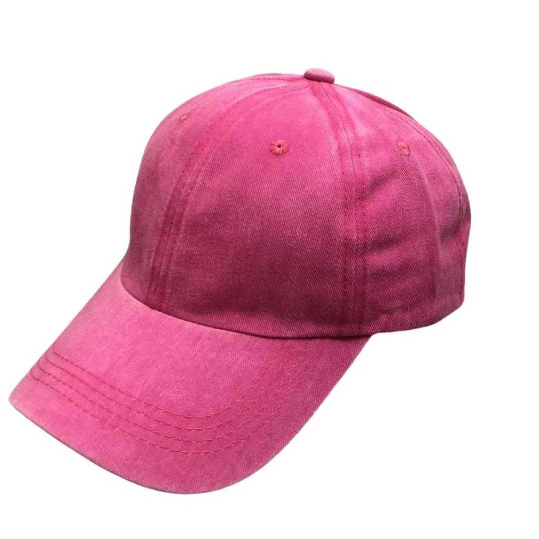 Plain Washed Baseball Cap for Men and Women Outdoor Sun Hat Embroidery Printing Diy Trendy Hat H251020