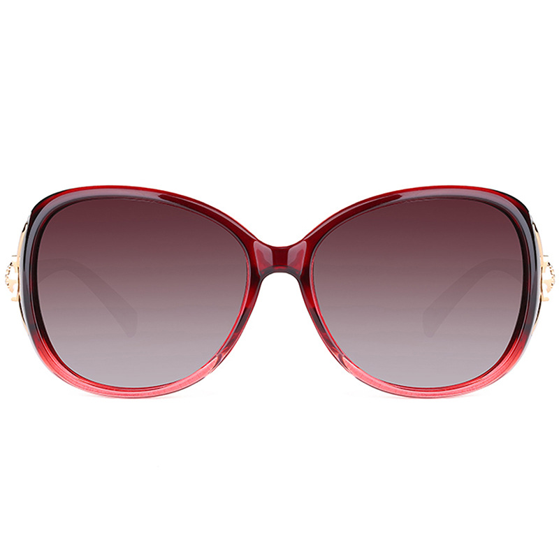 Sunglasses women's new sunglasses under polarizing glasses men's fashion frameless sun protection and UV protection glasses accessories