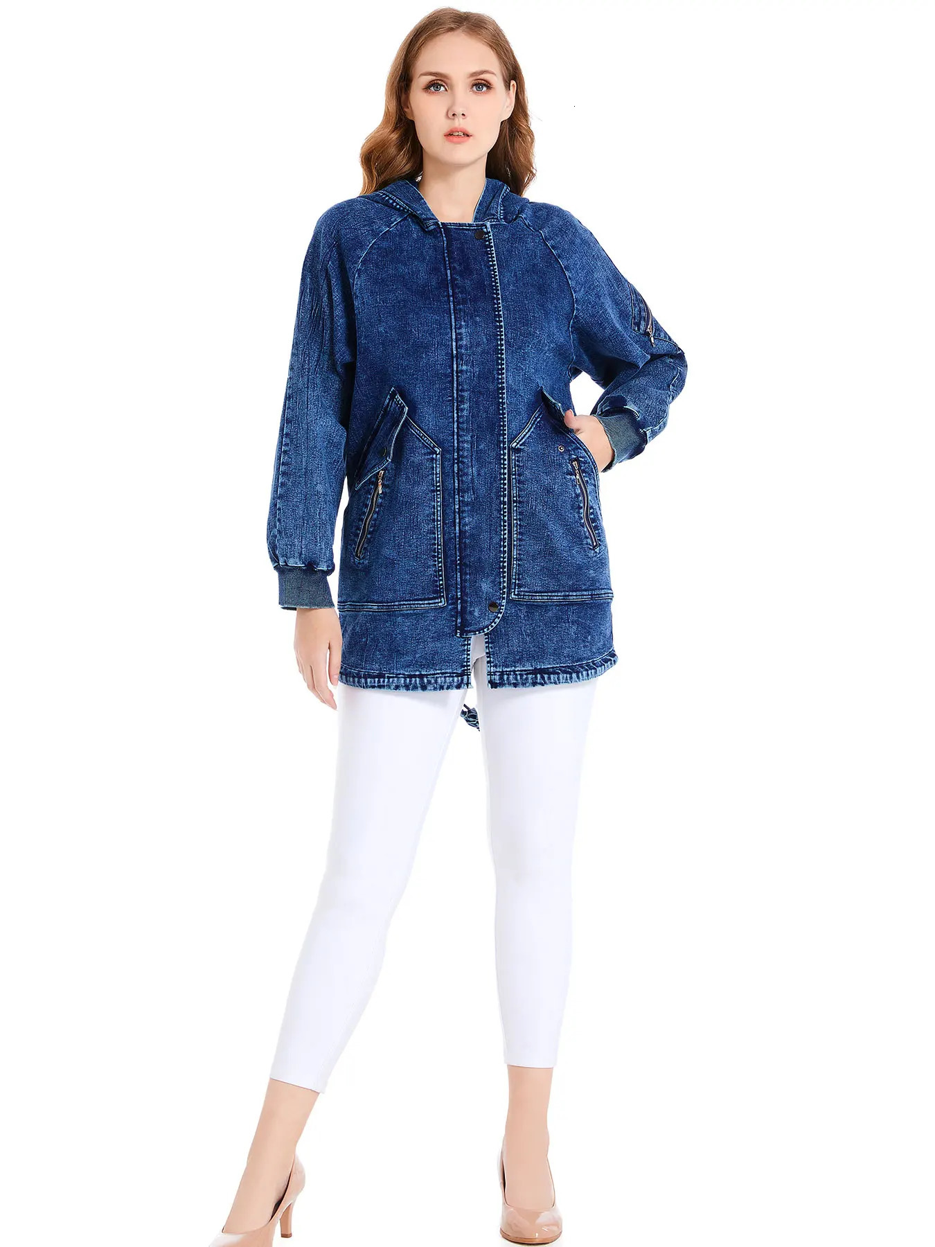 Women Plus Size Woven Autumn And Winter Fashion Coat 251021