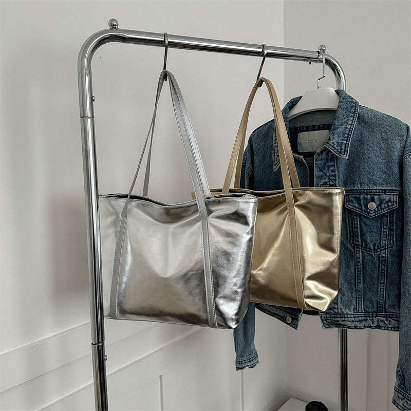 2025 New Trendy Large Capacity Fashion Casual Women's Shoulder Simple Versatile Commuter Tote Bag