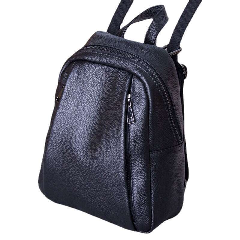 For Women New Trendy Large Capacity Practical Genuine Soft Leather Casual Women S Backpack Travel Bag High Quality