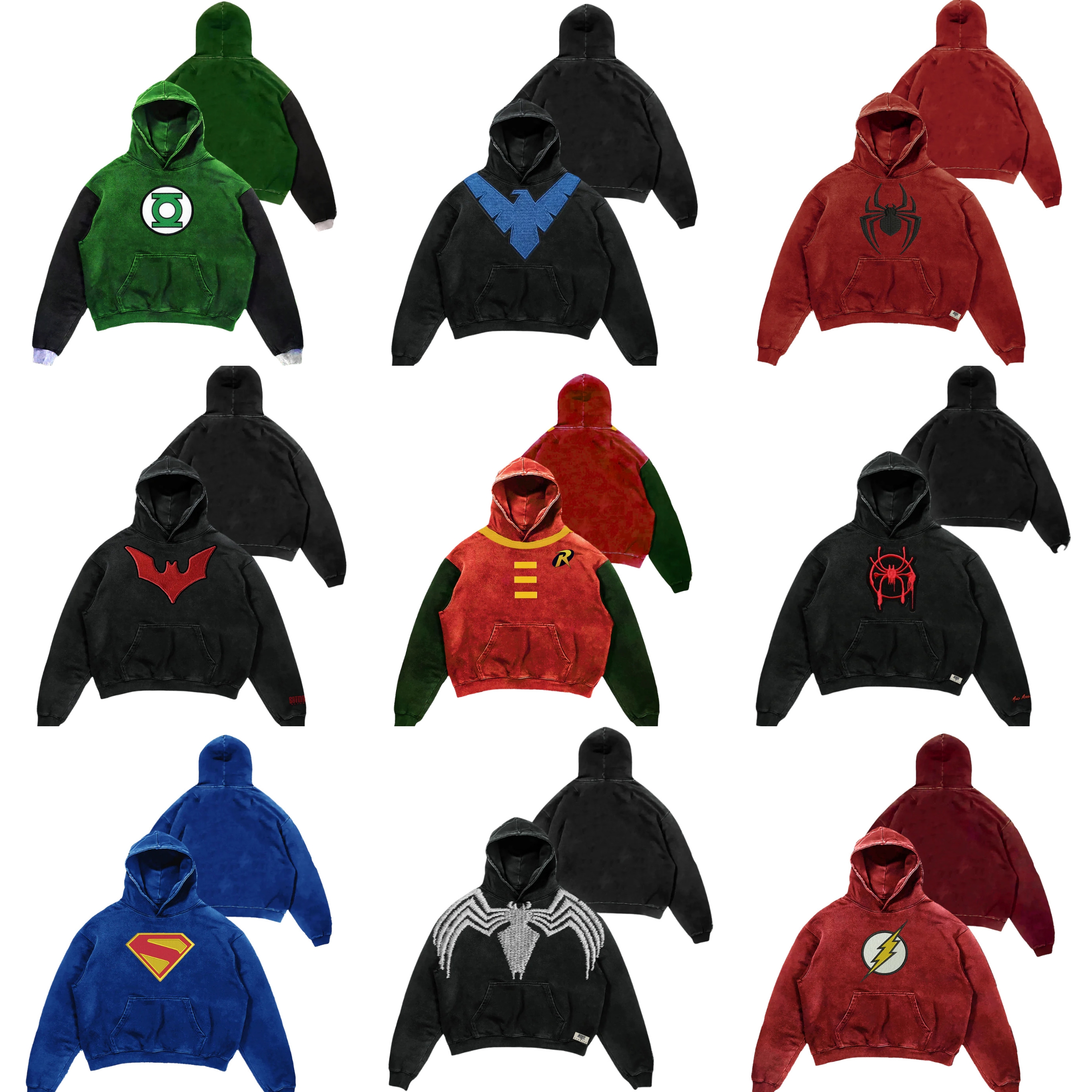 Men's Hoodies Couple's Colored Waed Hoodie Sweatirt And Pants Set Comfortable Fce Lined Briti Sle Walking Suit Non Deformable