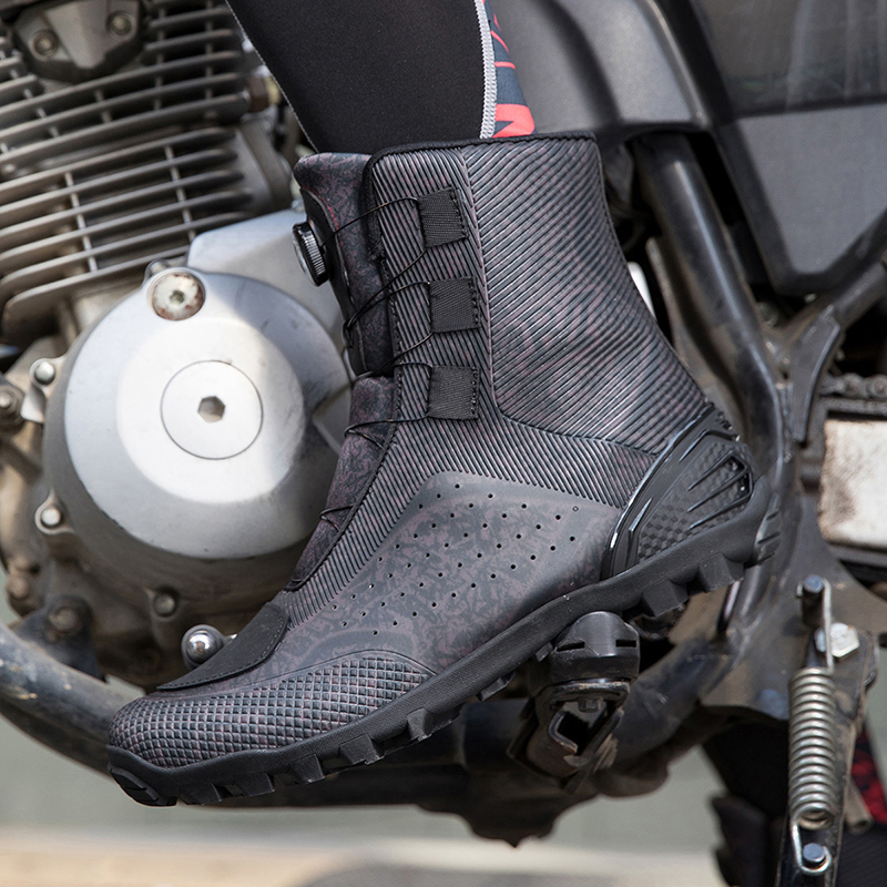 Four Seasons Offroad Motorcycle Riding Shoes - Racing Short Boots, Motorcycle Travel Equipment for Men and Women