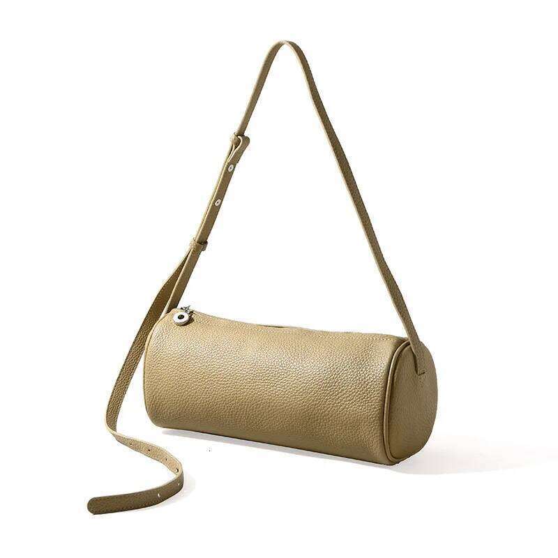 Genuine Leather Pencil New Niche Design Top Layer Cowhide Simple Crossbody Fashion Ladies One-Shoulder Underarm Bag 251021