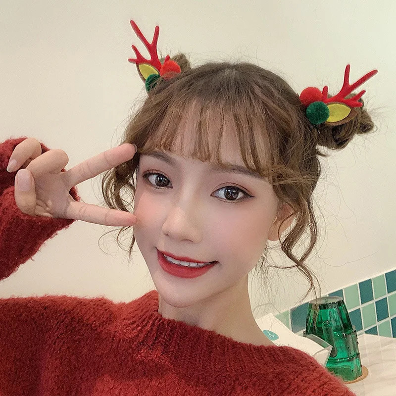 Christmas Hairpin Christmas Decoration Headwear Cute Hat Headwear Accessiories Christmas Party Supplies 2026 Christmas Decor 251021