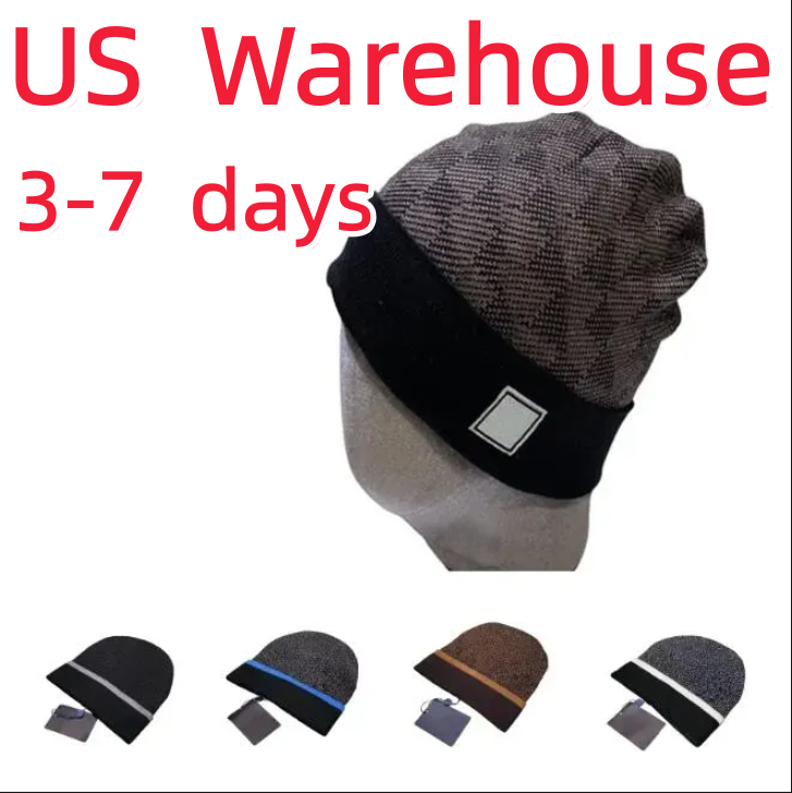 Winter Knitted Hat Beanie Designer Women Men Cap Autumn Winter Bonnet Skull Caps Fashion Knitted Hat Classic Plaid Letter Luxury Outdoor Leisure Cashmere Hat