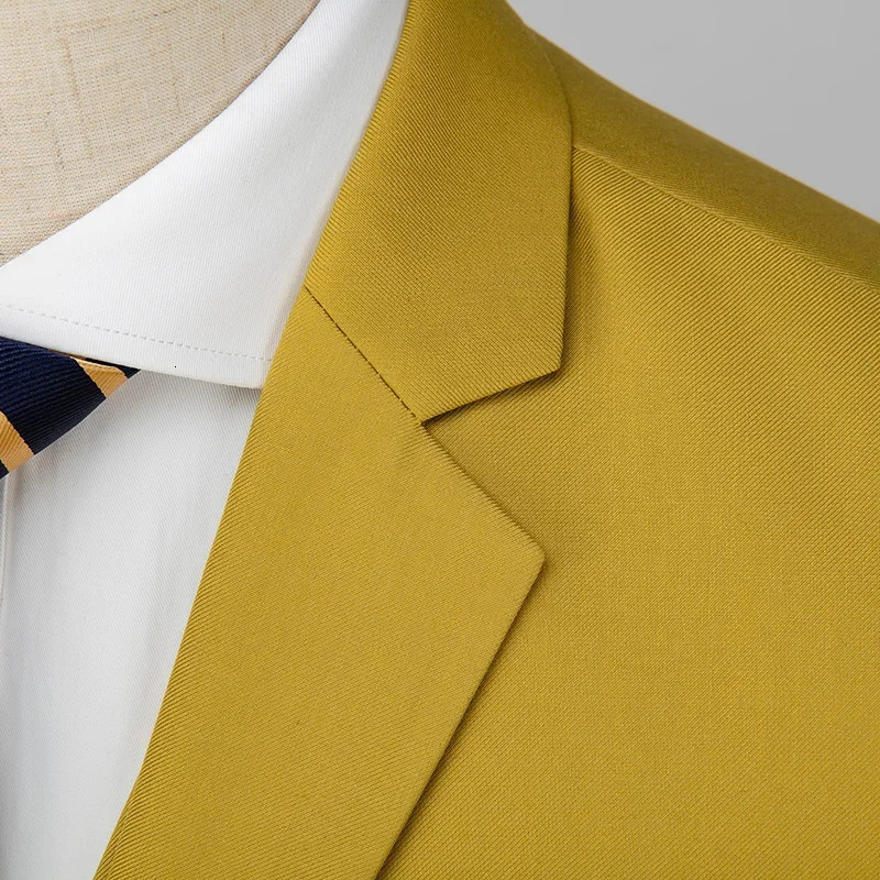 16 Colors Suit Jacket 2025 Men Slim Fit Business Blazers Jacket Formal Office Casual Slim Fit Blazer 6XL Big Size Formal Blazers 251021