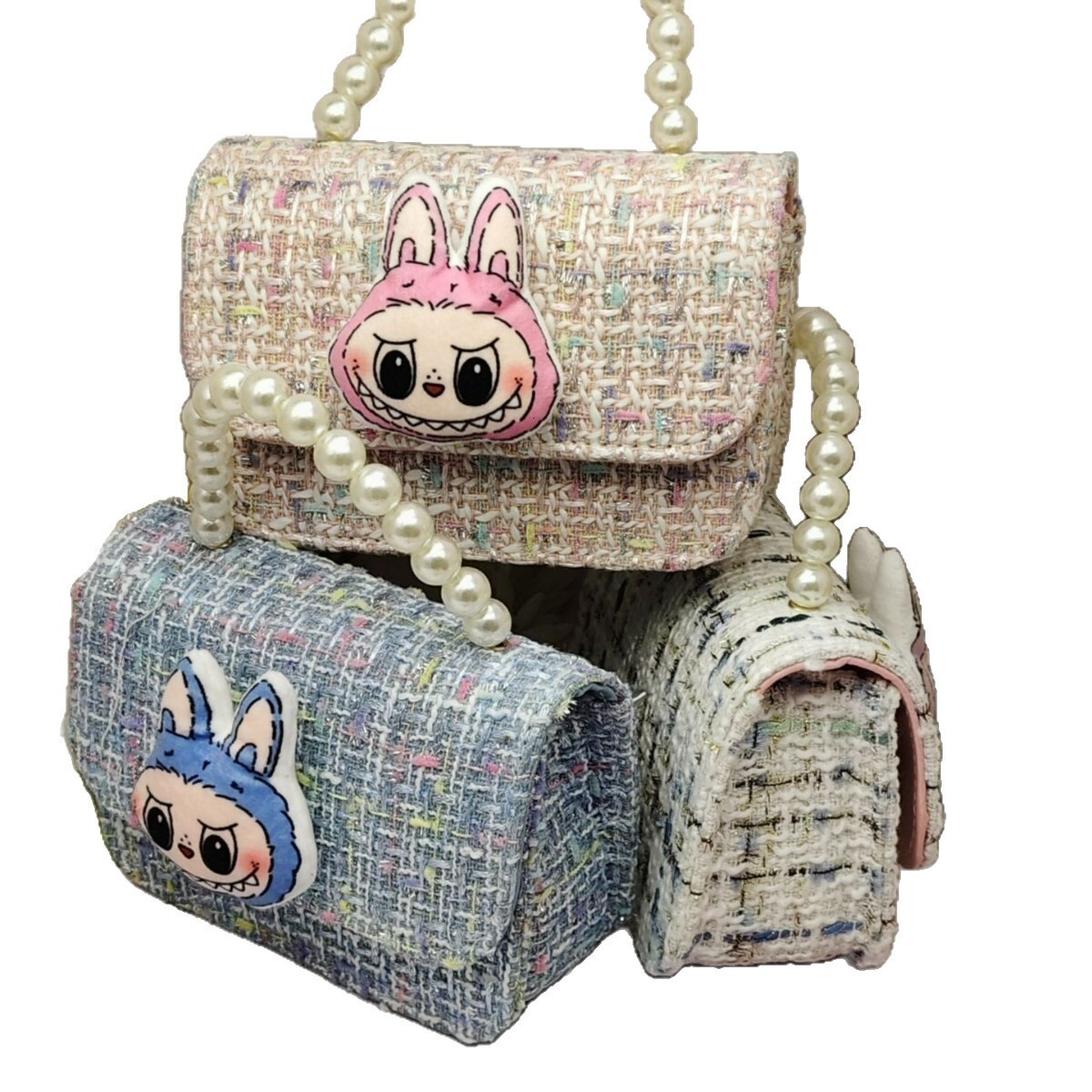 New designer fashionable and luxurious children's student elephant style cartoon Korean version crossbody bag