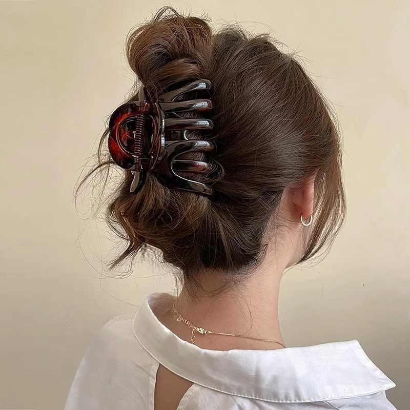 New Design Top Grade Pumpkin Hair Claw Clip For Women Sweet Hair Ornament Back Long Hair Hold Headband Hairpin HairAccessoriesW254021