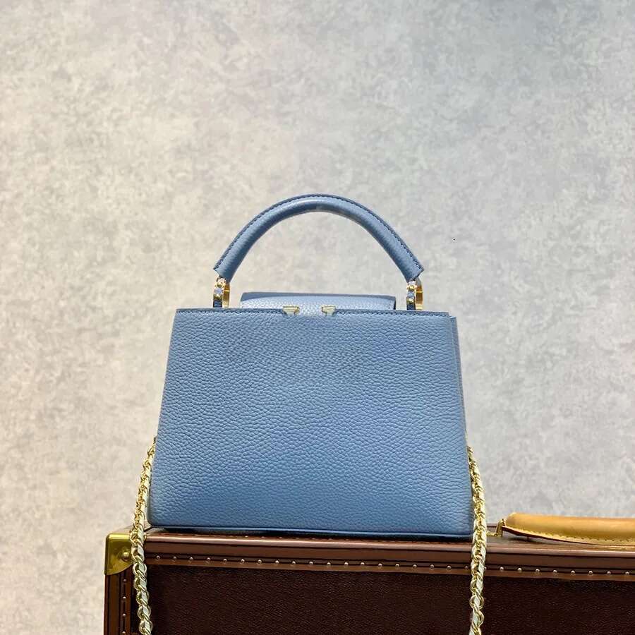 Designer Handbag Shoulder 27CM Genuine leather Crossbody Delicate knockoff Women bag