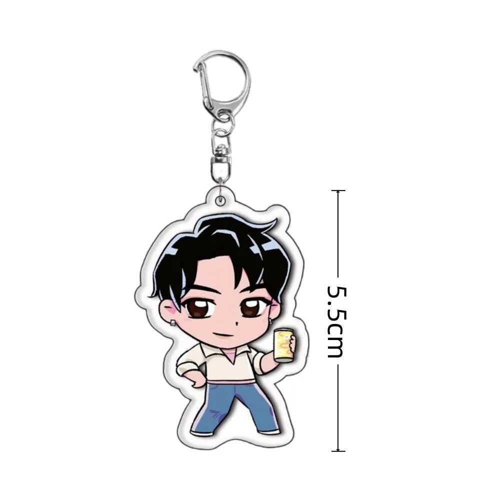 10Pcs Demon Hunters Keychains for Kids Birthday Party Decoration Gift Bag Fillers Stuffer School Carnival Reward Party Supplies J251121