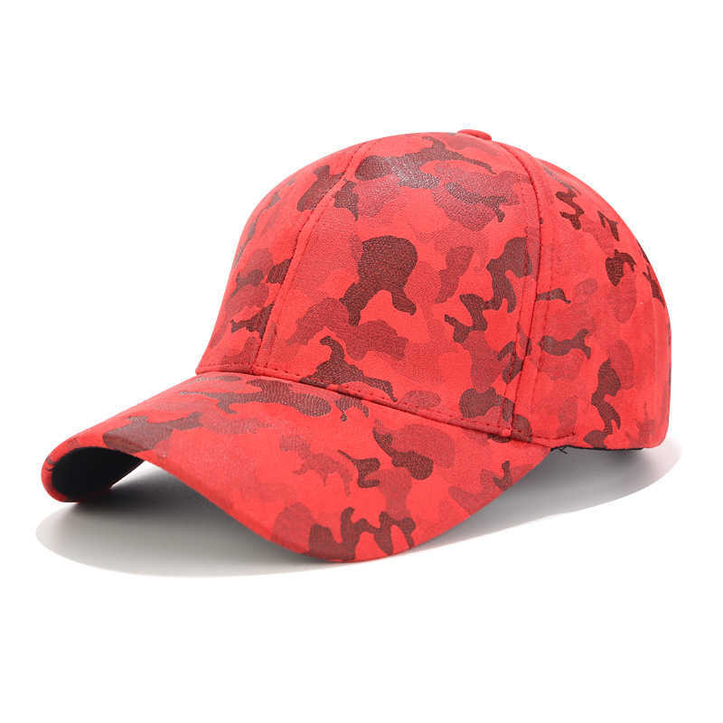Suede Camouflage Baseball Cap Womens Outdoor Sports Jungle Hat Sun Visor Hat H251020