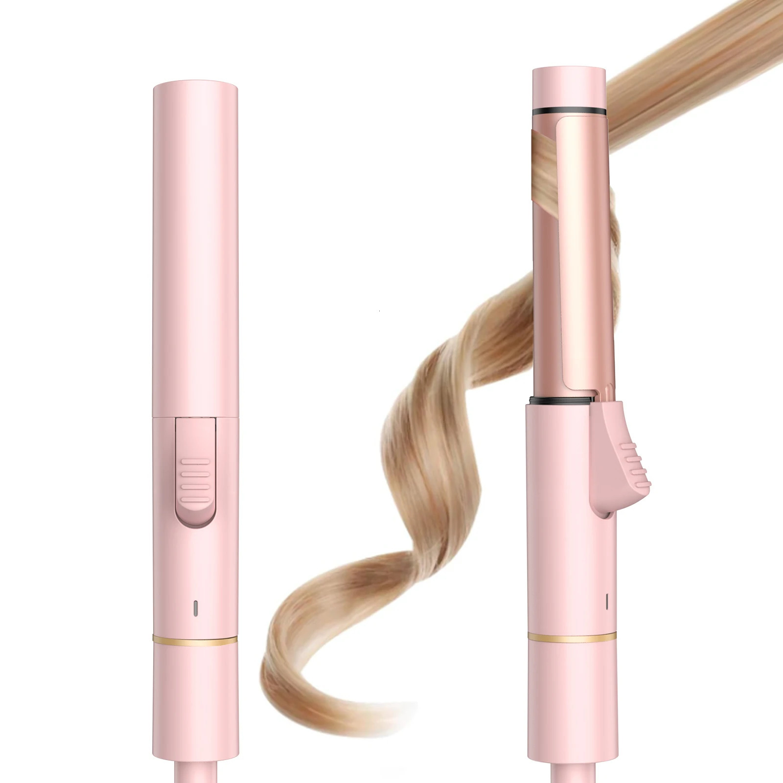 Ceramic Mini 1 inch Curling Iron for Short Hair Small Hair Curler Iron for Travel Dual Voltage Curling Wand 251018