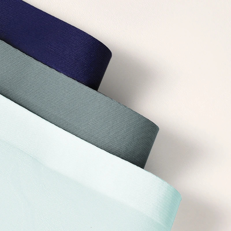 3Pack of Mens Ice Silk Underwear Sports Mens Summer Thin Boxer Briefs Extended AntiWear Legs Traceless Running QuickDryi 251021