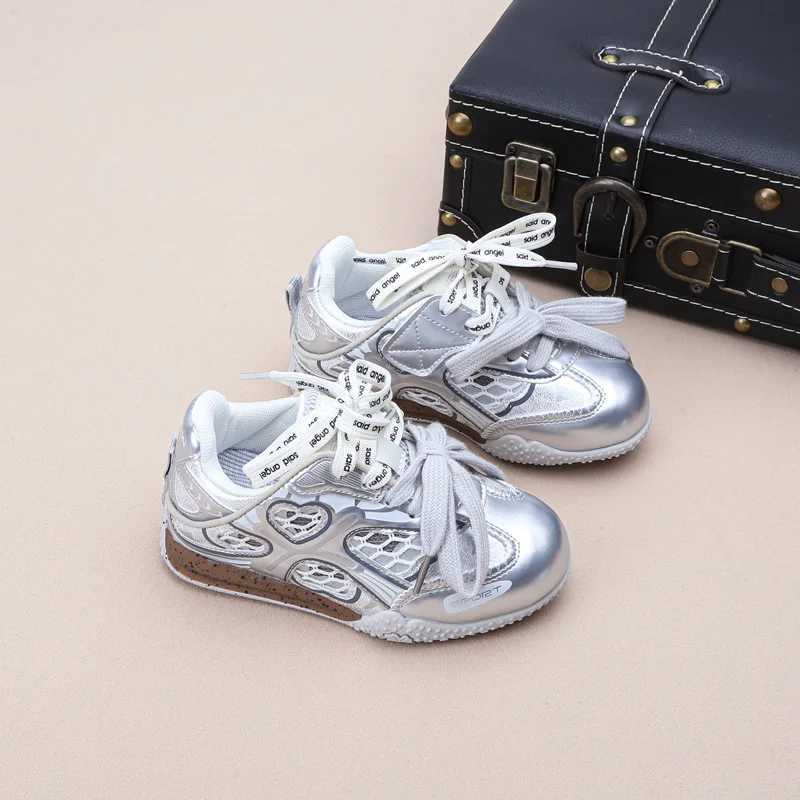 Kids Toddlers Fashionable Versatile Casual Mesh Sneakers Fall New Style Childrens Boys Girls LowTop Breathable ThinSole Shoes C251021