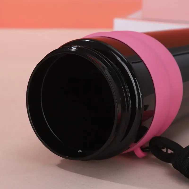 900ML Leakproof Stainless Steel Vacuum Insated Water Bottle With Straw Portable Travel And Sports Bottle Y251021