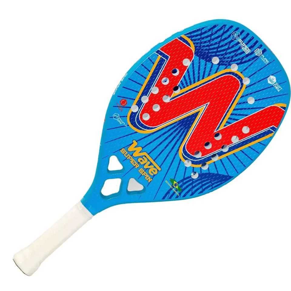 WAVE Beach Tennis Racket Carbon Fiber Super power spin W251021