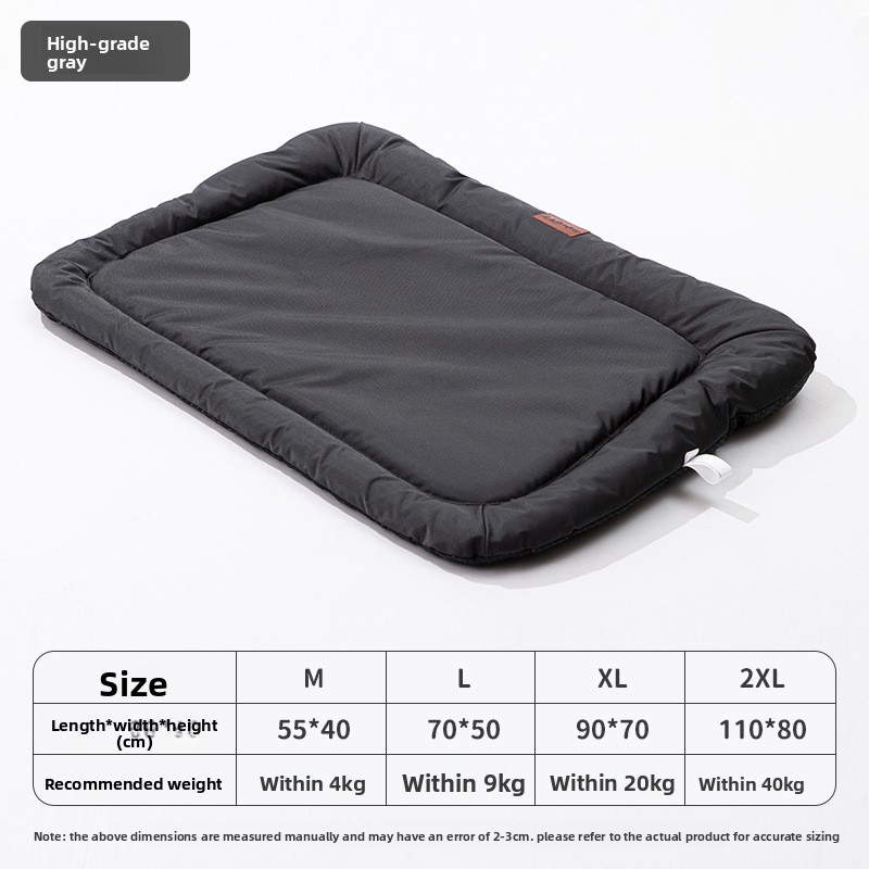 Pet Oxford Cloth Sofa Mat & Dog Bed Summer Cool Feeling Dog Mat, Large-Size Dog Cushion for Small Dogs Comfortable Pet Bed for Indoor Outdoor Use