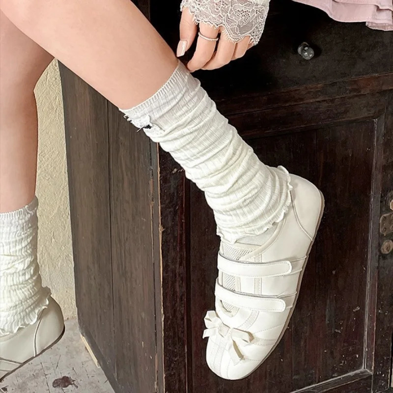 2025 Spring Mary Jane Cross Strap Flats Shoes Women Fashion Elegant Round Toe Ladies Comfort Soft Sole Ballerinas Shoes 251021