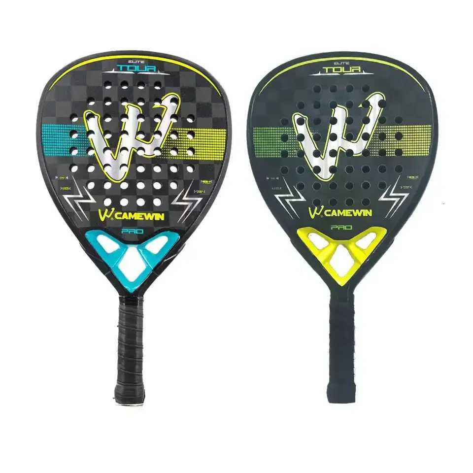 8K Camewin Padel Racket with wrist guard2 overgrips Professional Padel Carbon 8K MultiEva Core Lightweight Padel Racquet W251021