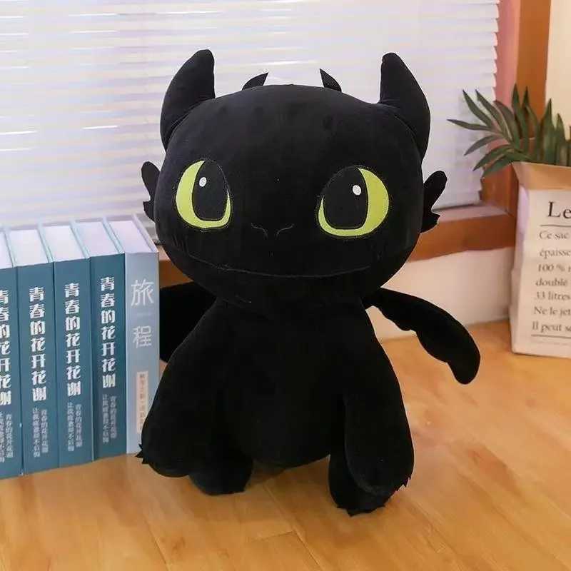New To Train Your Dragon Anime Figures Toothless Plush Toy Doll Toothless Plush Toy Room Children Toy Cute Kawaii Birthday Gift L251021