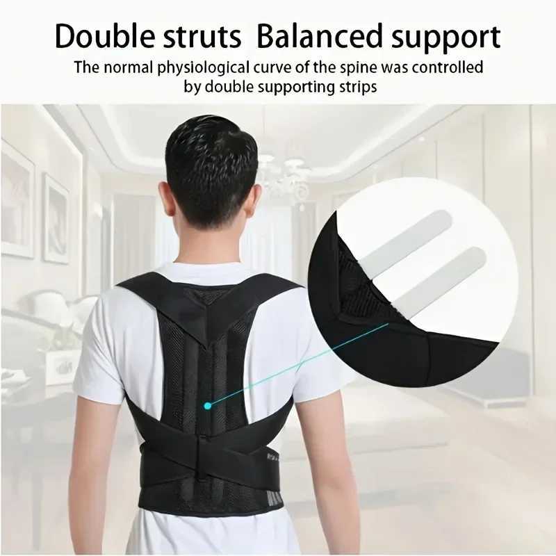Adult Back Correction Belt Posture Correction Strap Fixed Clavicle Correct Hunchback Back Support Bracelet Underwear Home Clothe1 D251021