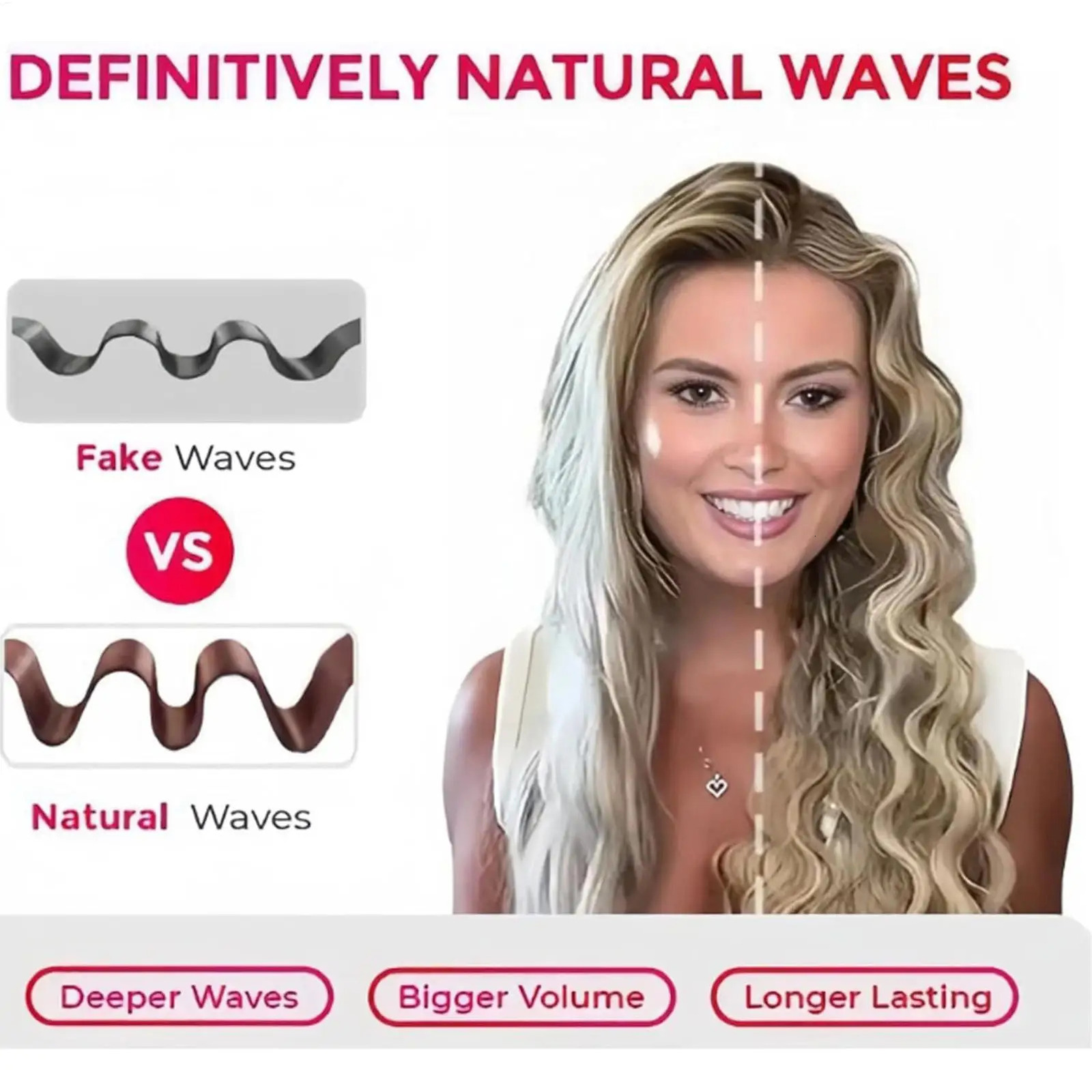 Electric Negative Ion Curling Iron Hair Curler for Women Hairdressing Tool with Adjustable Temperature for Salon Home Travel 251018