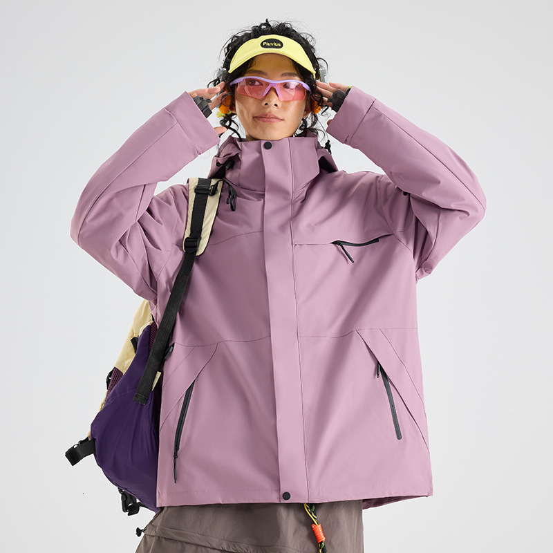 3-in-1 Workwear For Women 2025 New Spring And Autumn Designer Hoodie Jacket Tracksuit Men Polo Veste Coat Windproof Waterproof Outdoor Hiking High-end