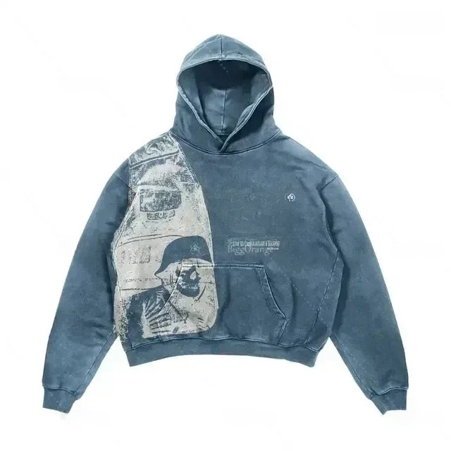 Men Oversized Hoodies Gothic Grunge Style Designer Hoodie Jacket Tracksuit Men Polo Veste Coat Hoodie - Oversize Unisex Sweatshirt Top