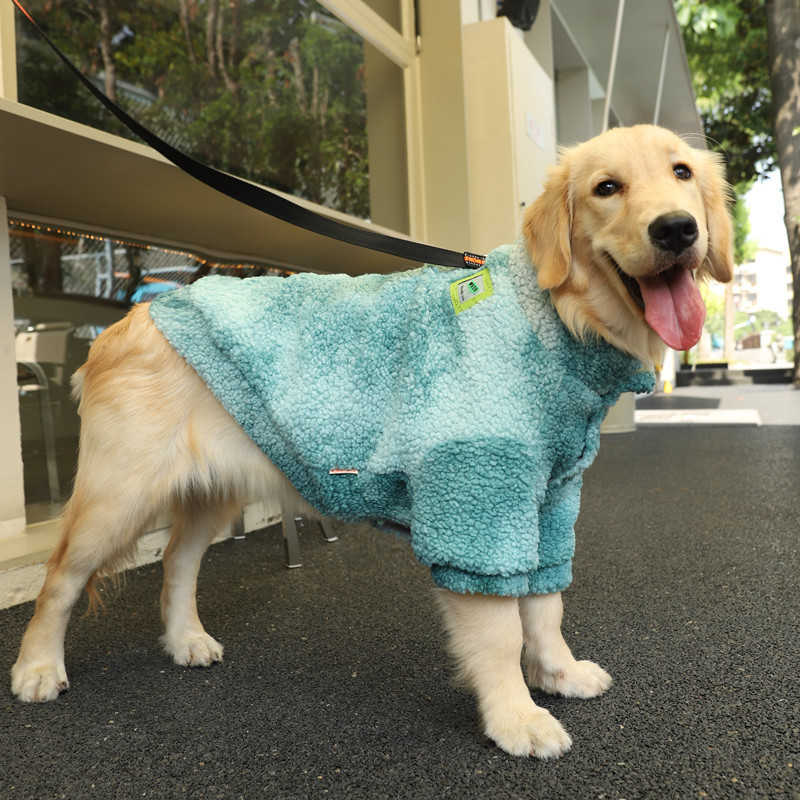 Cold-Weather Dog Jacket/Coat for Big Dogs in Fall & Winter, Warm Pet Apparel for Labrador, Samoyed, Golden Retriever & Border Collie