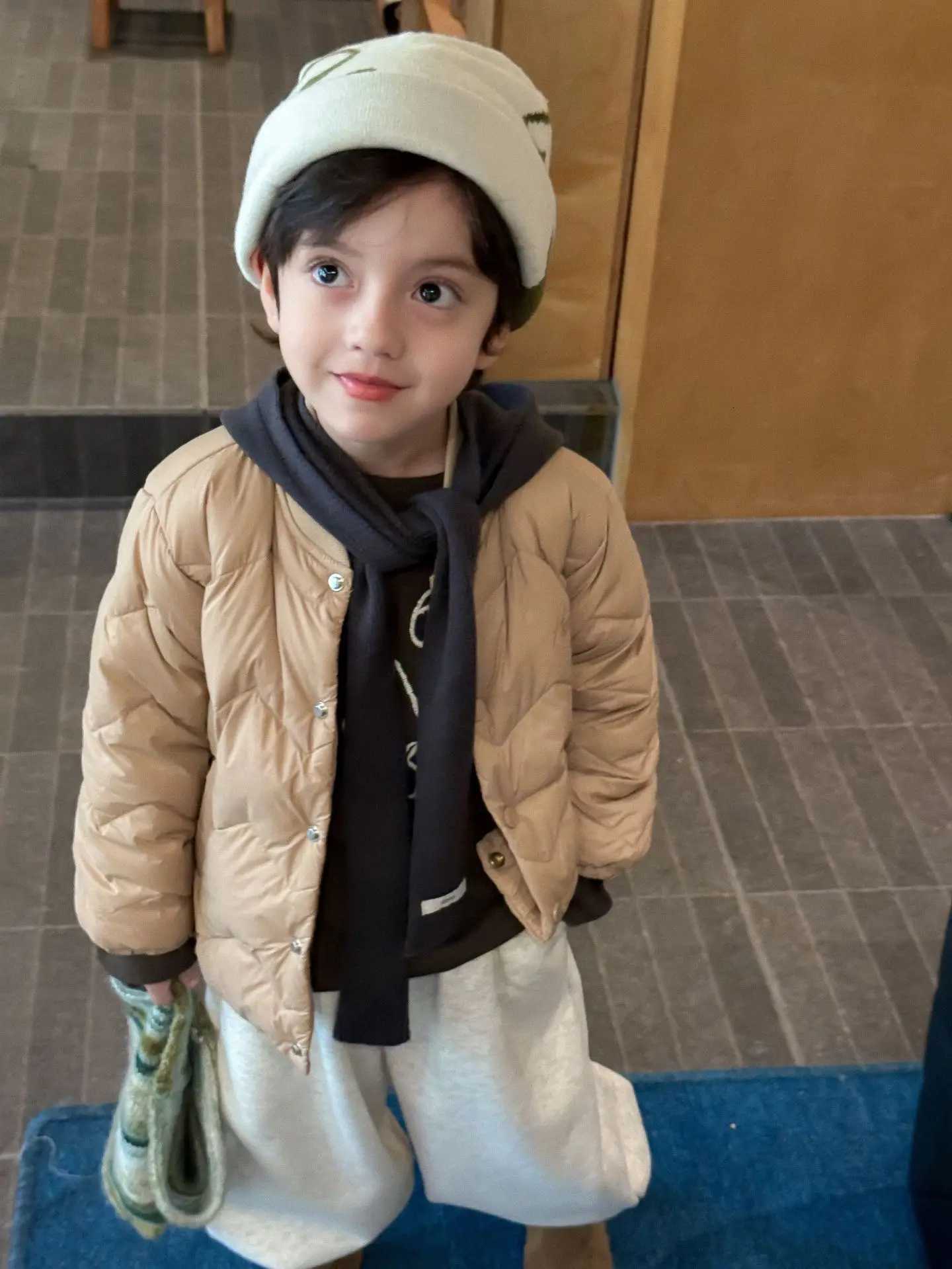 UNITIM 2025 Winter Toddler Boy Down Jacket Ins Thin 90 White Duck Kids Baby Girls Down Coat Waterproof Children 38Y Boy JacketT251021