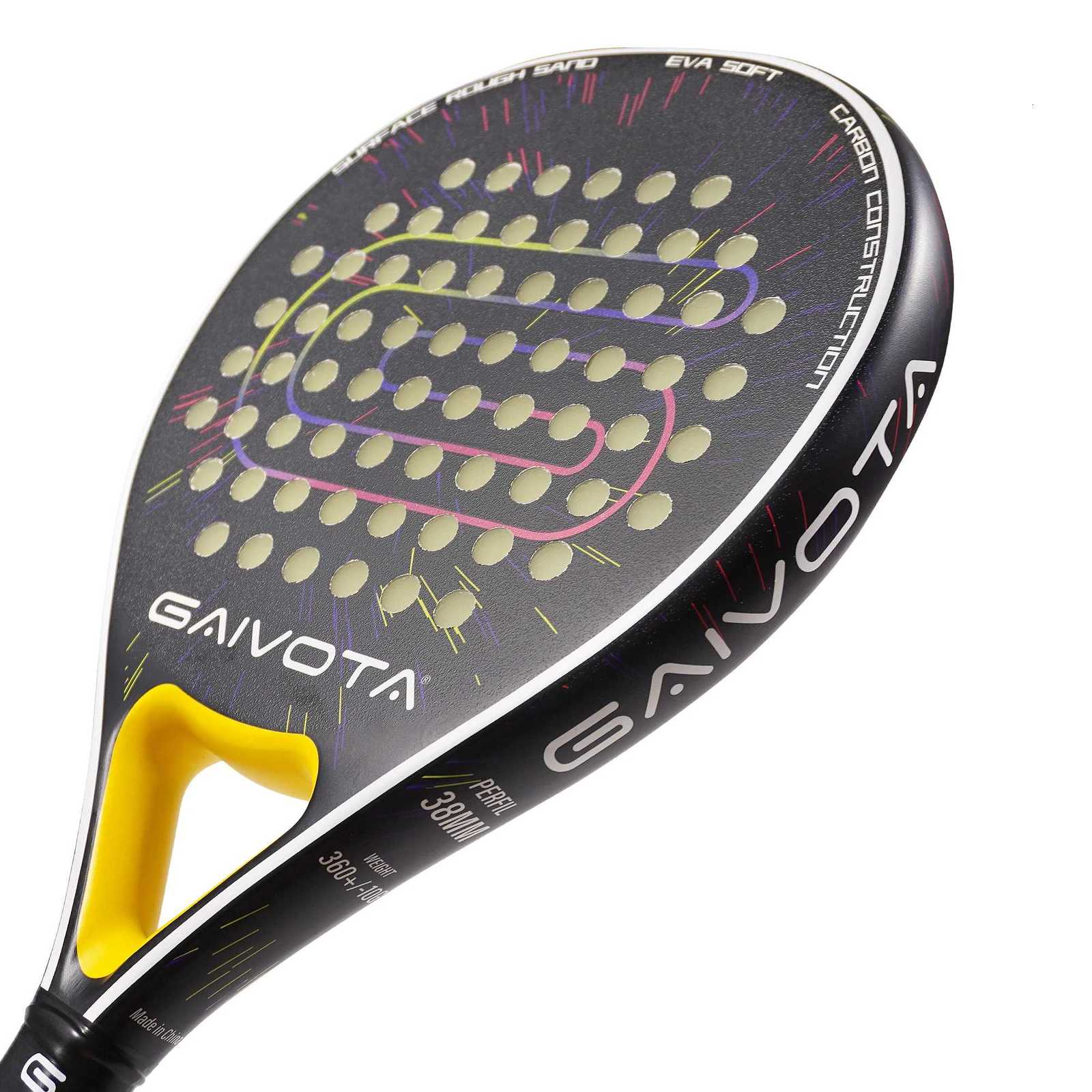 GAIVOTA 2025 Padel racket carbon fiber tennis racket surface frosted treatmentpackage W251021