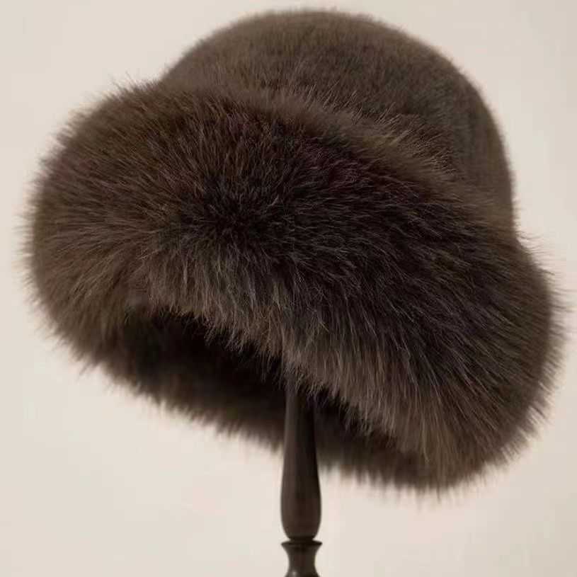 New Winter Hat Outdoor Fisherman Hat Hat Faux Fur Plush Hat Thickened Warm Fashion Exquisite Hat H251020