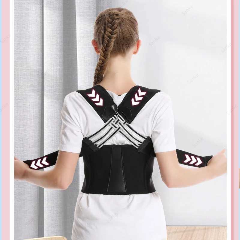 New Adult Posture Corrector Belt Breathable Back Correction Strap Women Men Back Support Sitting Position Correction Tool1 D251021