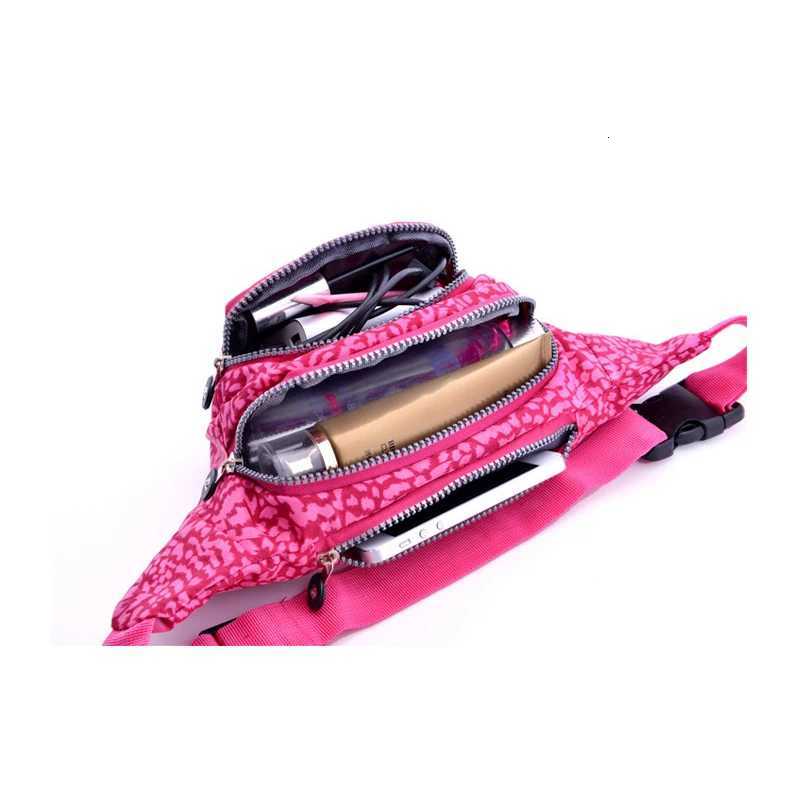 Printed Running Waist Belt Bag Belly Pouch Woman Jogging Pack Feni Hiking Fanny Pack Murse Chest Bag Lady Bumbag Shoulder Bags Z251021
