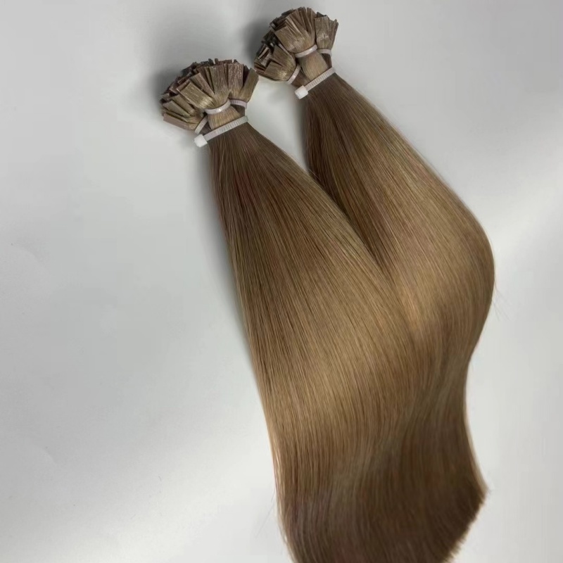 100 Percent Russian Wholesale Remy Nano Tip Human Natural Curly Hair Nano Ring Hair Extensions